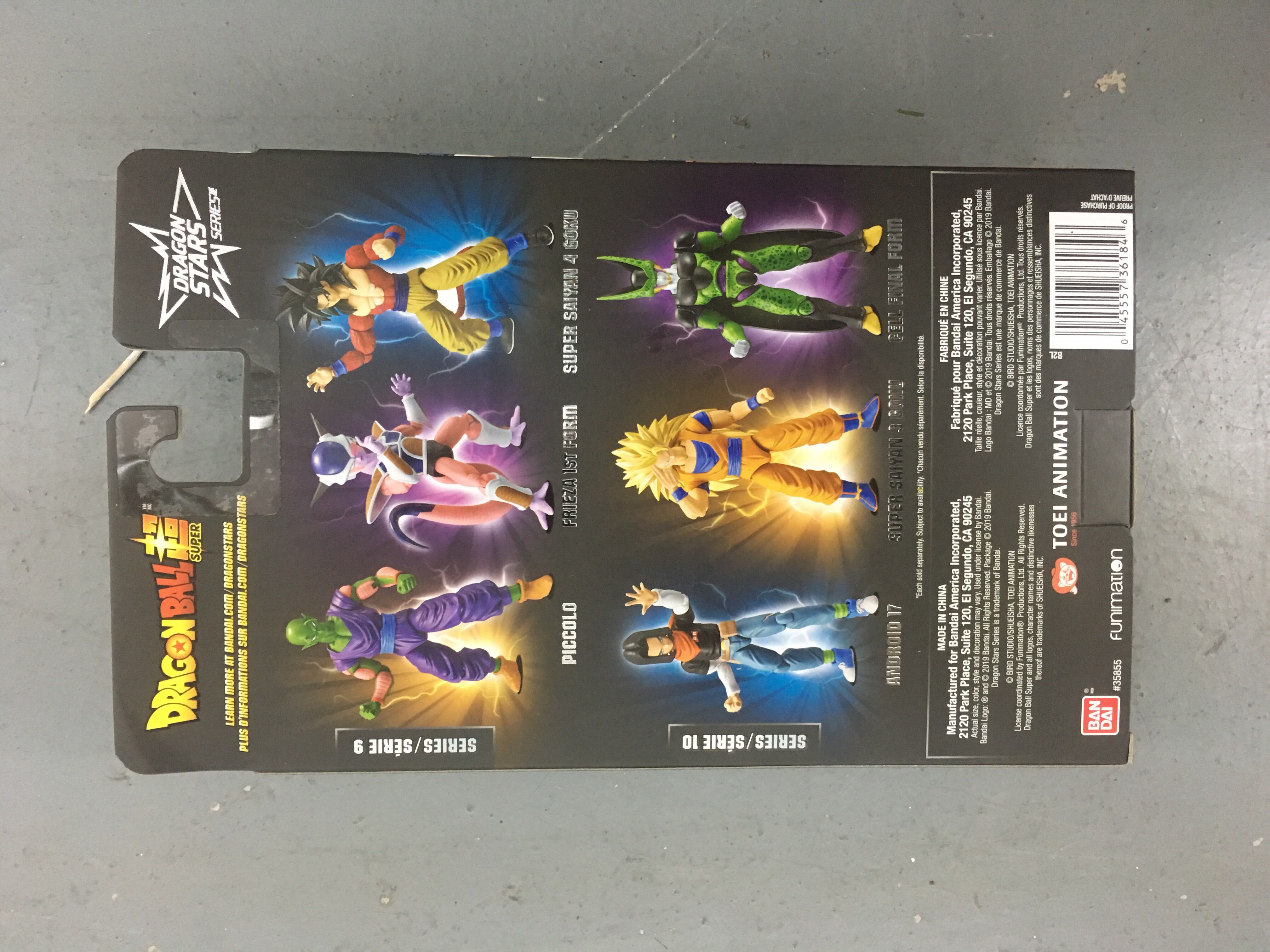 Super Sayian 3 Goku - Bandai Namco Toys (Dragon Ball Super) action figure collectible [Barcode 045557361846] - Main Image 2