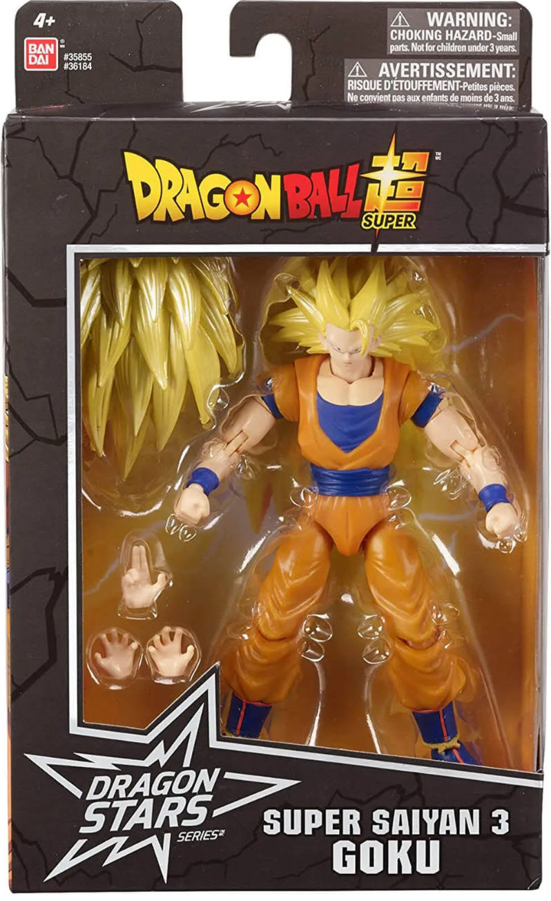 Super Sayian 3 Goku - Bandai Namco Toys (Dragon Ball Super) action figure collectible [Barcode 045557361846] - Main Image 3