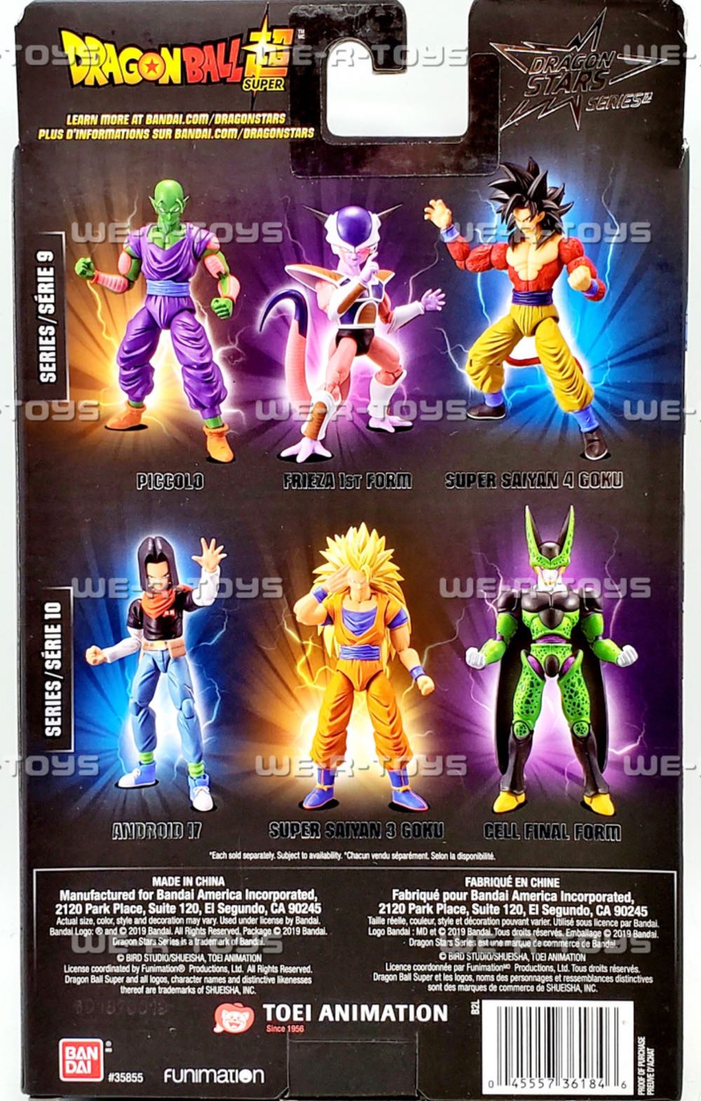 Super Sayian 3 Goku - Bandai Namco Toys (Dragon Ball Super) action figure collectible [Barcode 045557361846] - Main Image 4