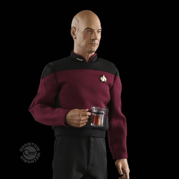 ST:TNG - 12”: CAPTAIN JEAN-LUC PICARD 1:6 Scale Collectible Figure - Qmx (Star Trek Universe) action figure collectible - Main Image 3
