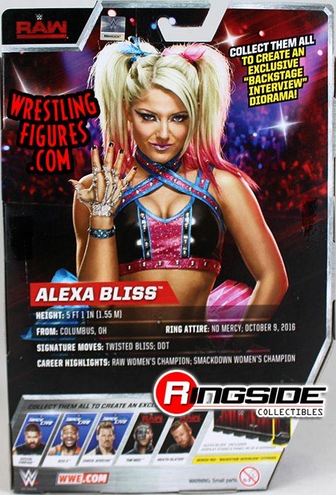 Alexa Bliss - Mattel (WWE Elite Series #53) action figure collectible [Barcode 887961397406] - Main Image 2