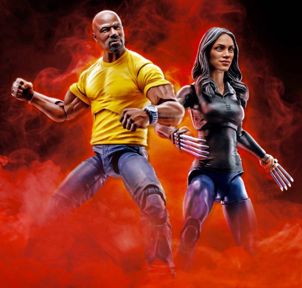 Luke Cage & Claire Temple - Hasbro (Marvel Legends Luke Cage Walmart Exclusive) action figure collectible [Barcode 630509712212] - Main Image 2