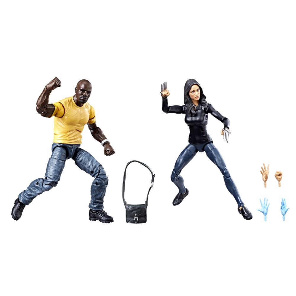 Luke Cage & Claire Temple - Hasbro (Marvel Legends Luke Cage Walmart Exclusive) action figure collectible [Barcode 630509712212] - Main Image 3