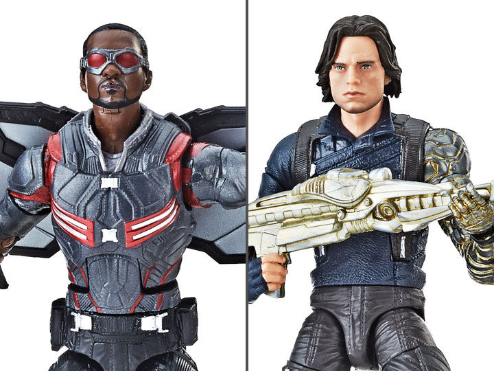 Winter Soldier & Falcon - Avengers: Infinity War - Hasbro (Marvel Cinematic Universe) action figure collectible [Barcode 630509750825] - Main Image 3