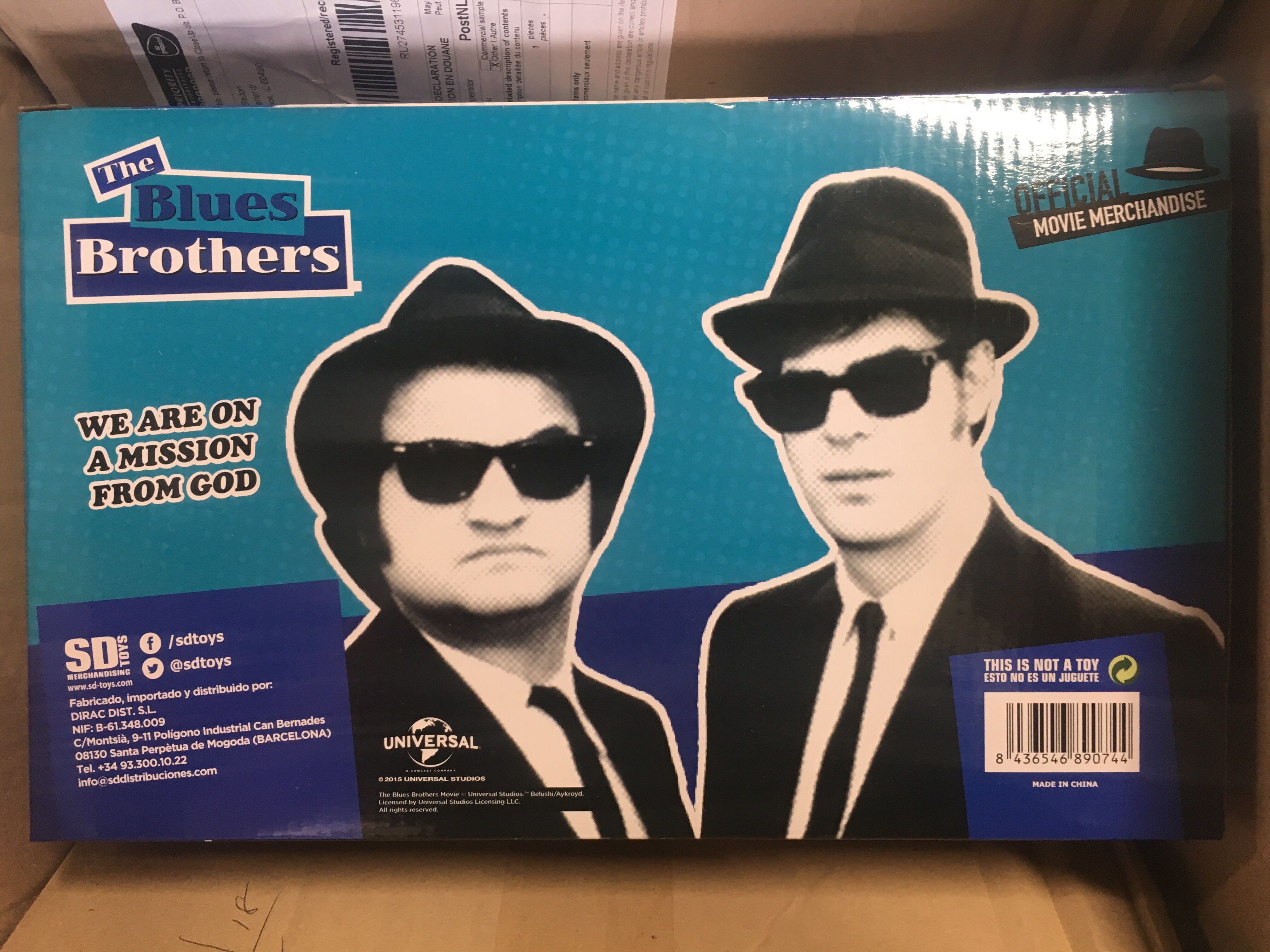 The Blues Brothers - SD TOYS MERCHANDISING (Action Figures / Collectibles) action figure collectible [Barcode 8436546890744] - Main Image 2