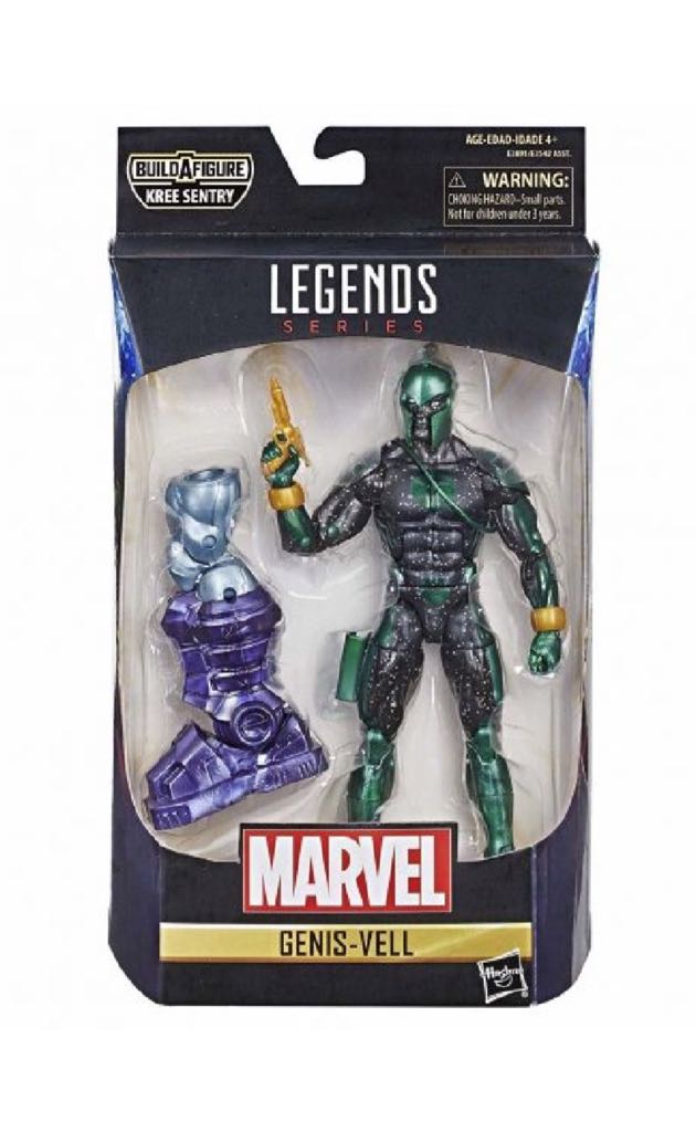 Genis-Vell (Kree Sentry) - Hasbro (Marvel Legends (BAF - Kree Sentry)) action figure collectible [Barcode 630509775491] - Main Image 2