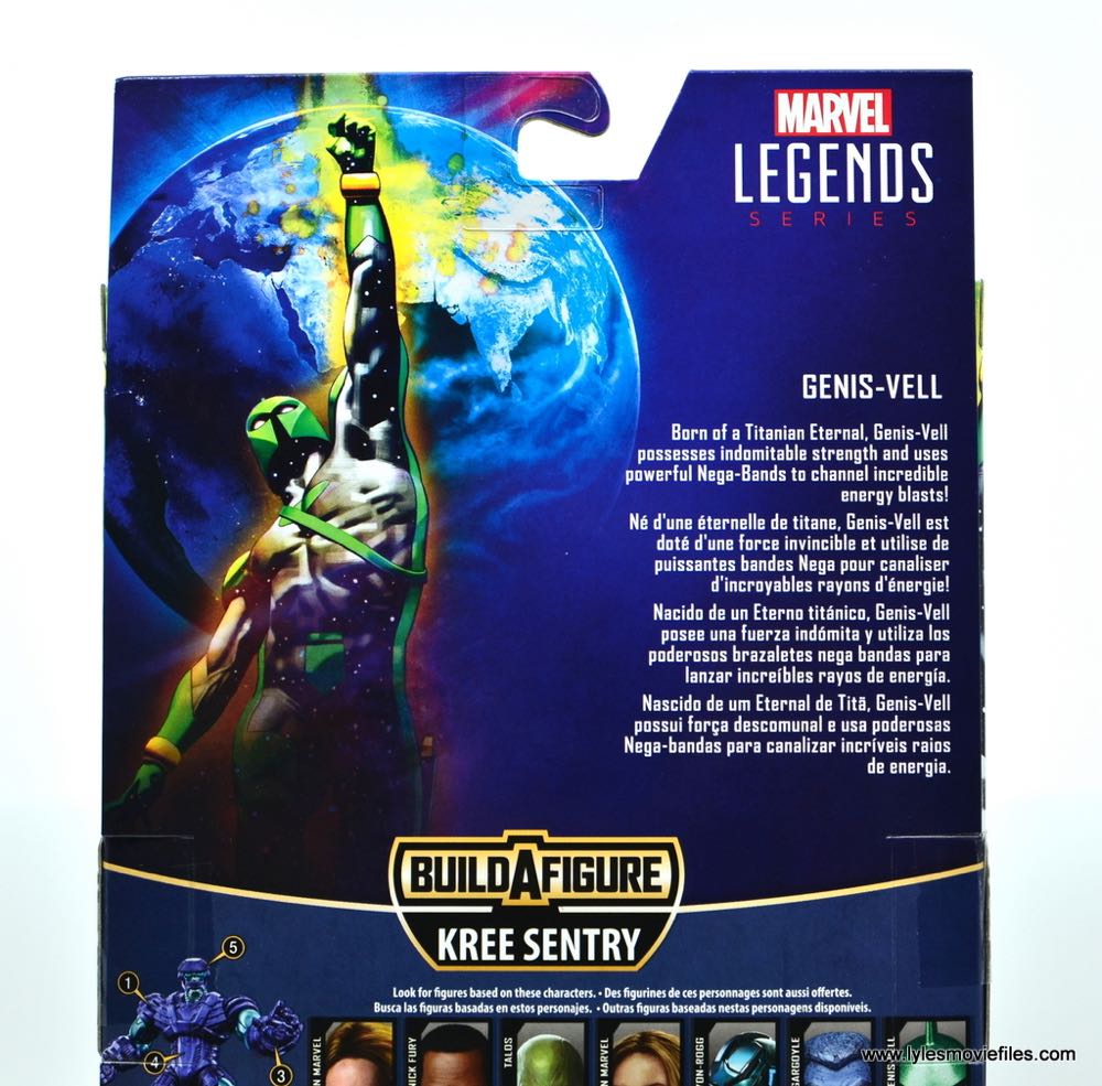 Genis-Vell (Kree Sentry) - Hasbro (Marvel Legends (BAF - Kree Sentry)) action figure collectible [Barcode 630509775491] - Main Image 3