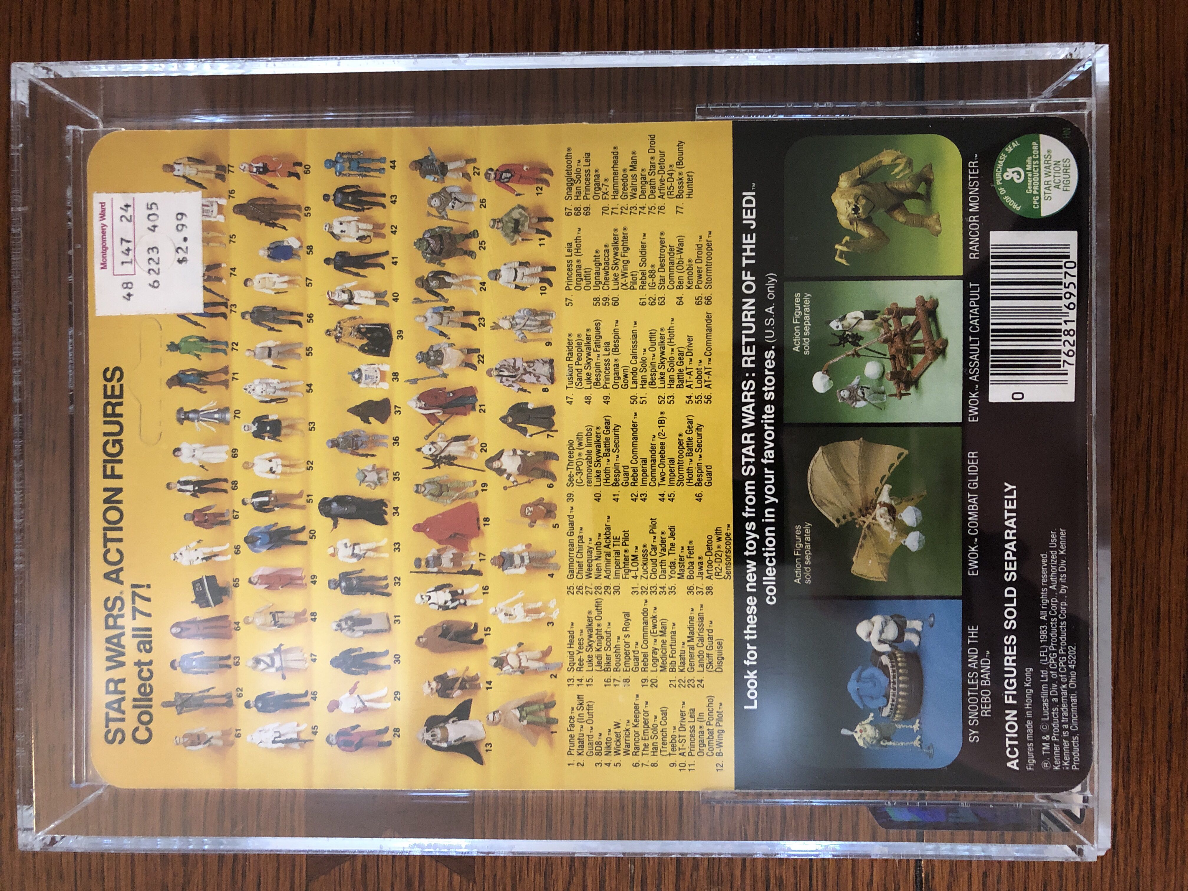 Original Vintage Return Of The Jedi Princess Leia In Combat Poncho Endor - Kenner (Episode VI (Star Wars : Return of the Jedi)) action figure collectible - Main Image 2