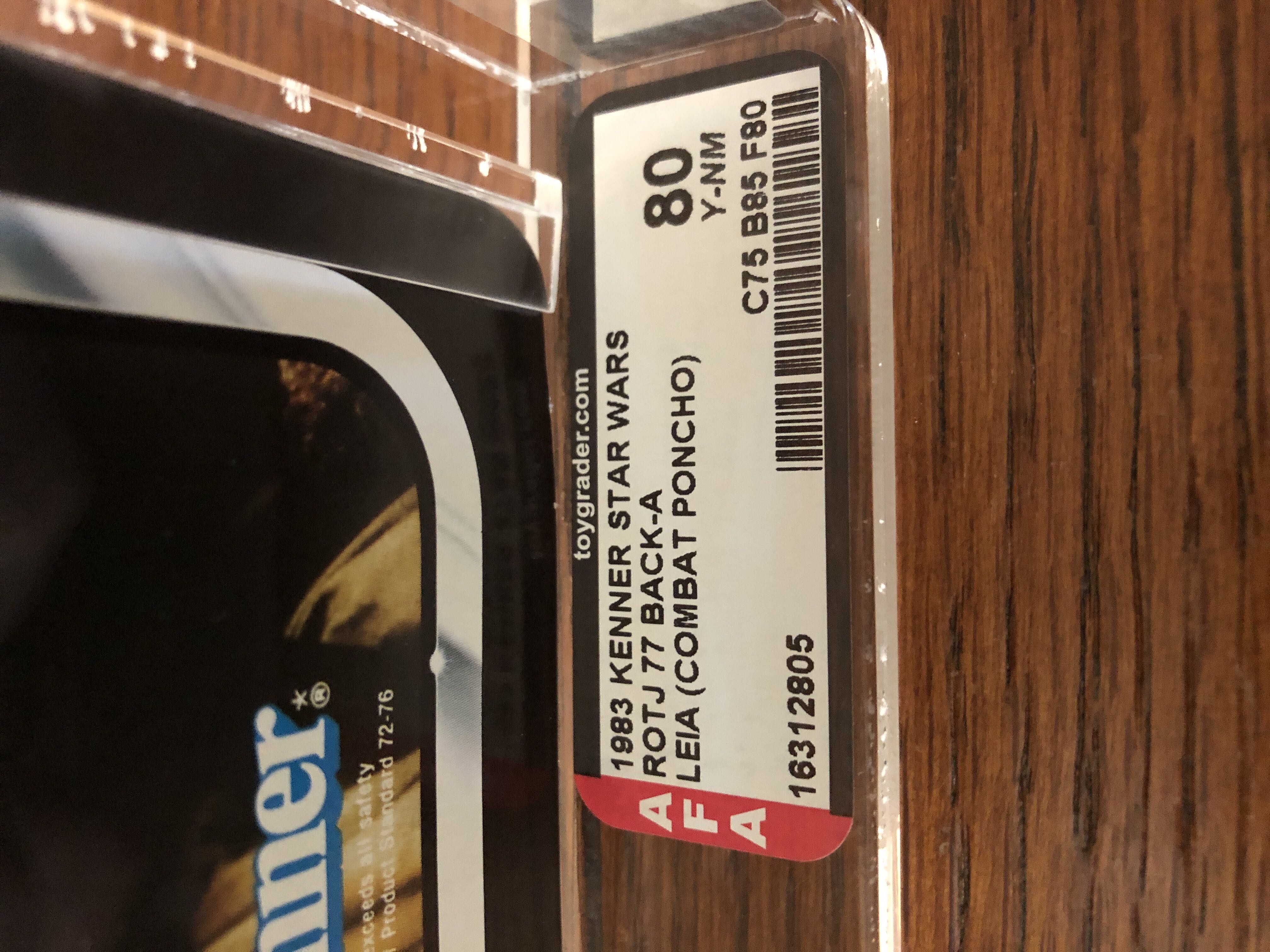 Original Vintage Return Of The Jedi Princess Leia In Combat Poncho Endor - Kenner (Episode VI (Star Wars : Return of the Jedi)) action figure collectible - Main Image 3