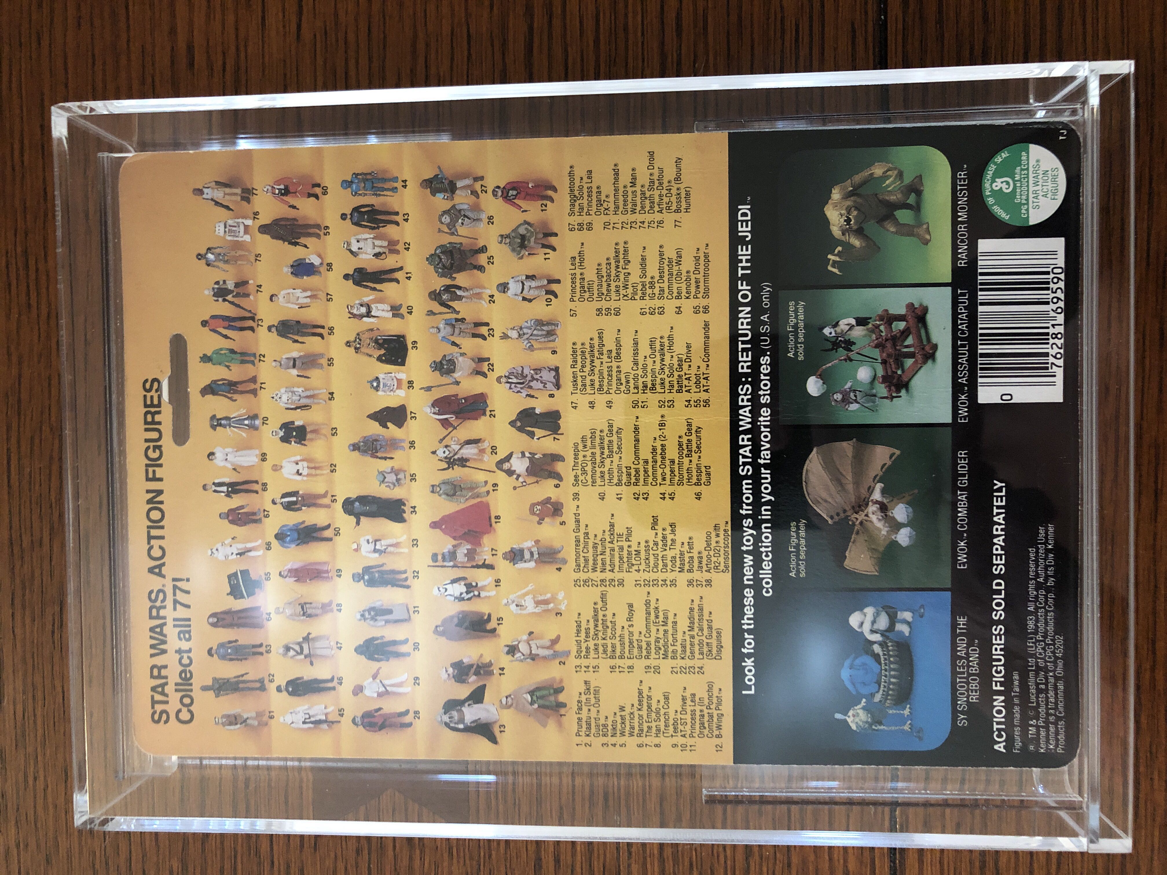 Original Vintage Return Of The Jedi AT-ST Driver - Kenner (Episode VI (Star Wars : Return of the Jedi)) action figure collectible - Main Image 2