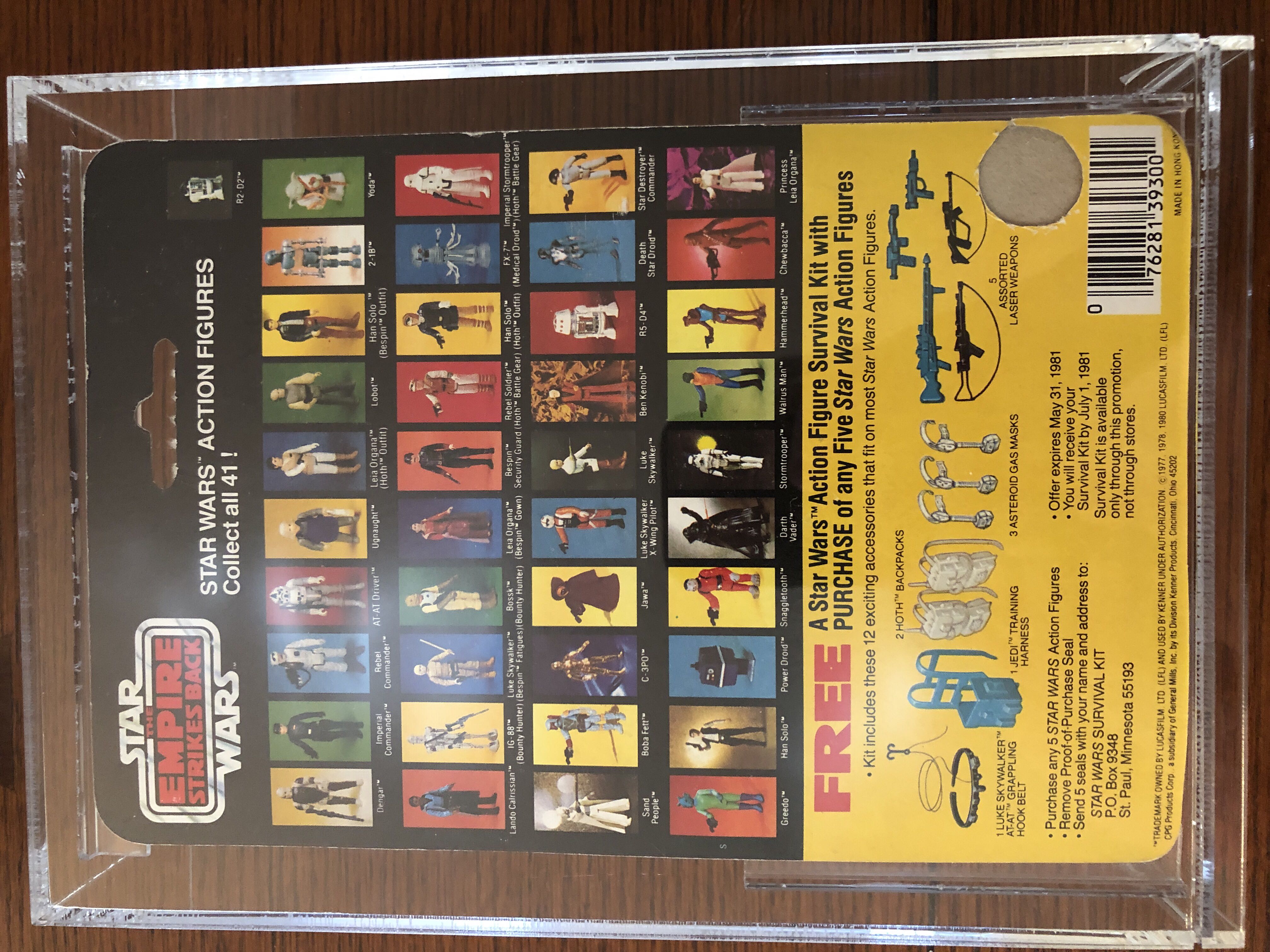 Original Vintage Empire Strikes Back Dengar (Bounty Hunter) - Kenner (Episode V (Star Wars : Empire Strikes Back)) action figure collectible - Main Image 2