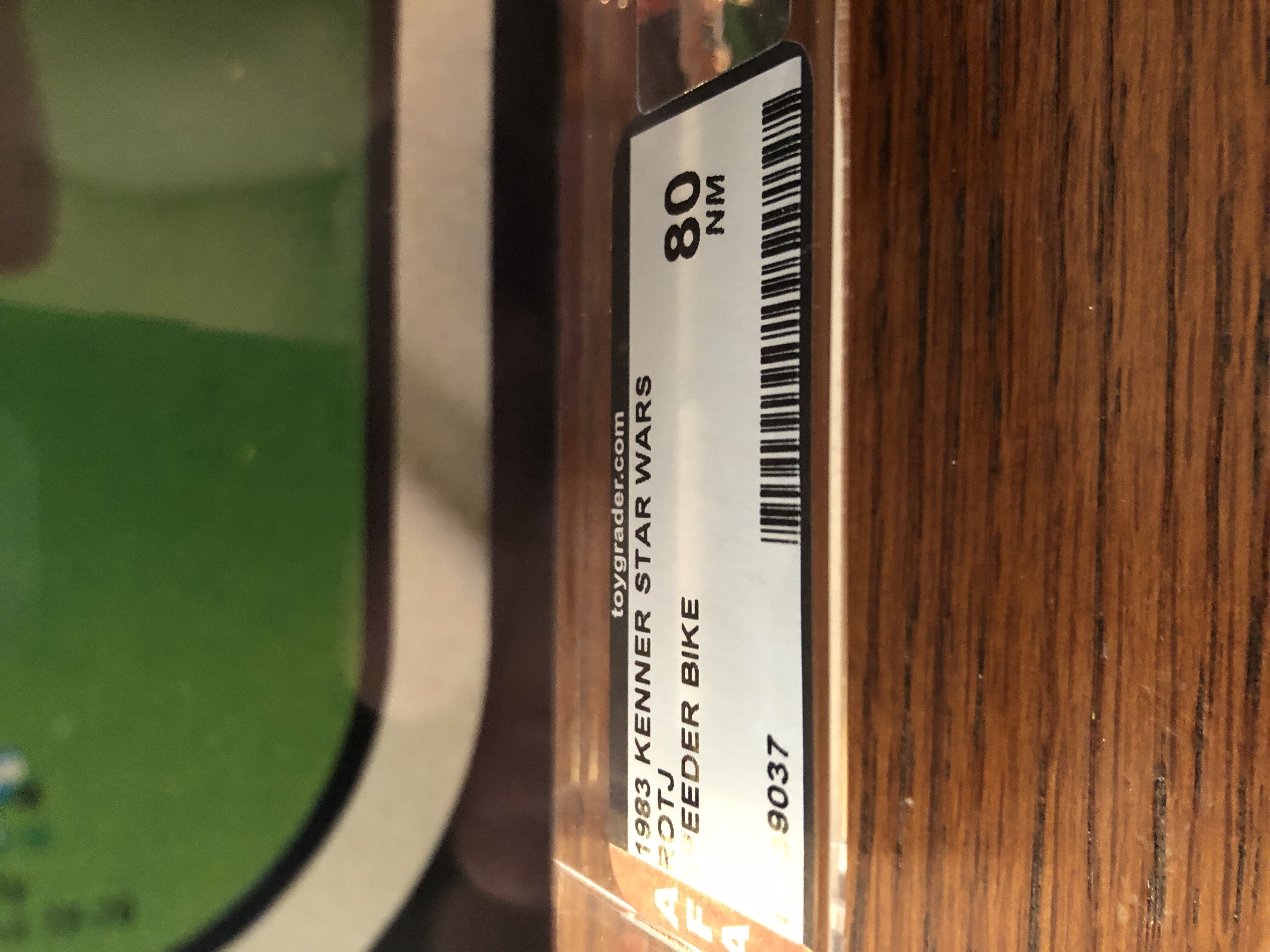 Original Vintage Return Of The Jedi Speeder Bike Graded - Kenner (Episode VI (Star Wars : Return of the Jedi)) action figure collectible - Main Image 3