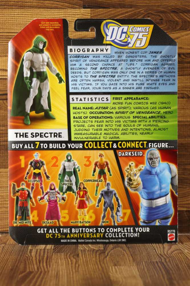 The Spectre Variant - DC Mattel (DC Universe Classics) action figure collectible [Barcode 027084831245] - Main Image 2