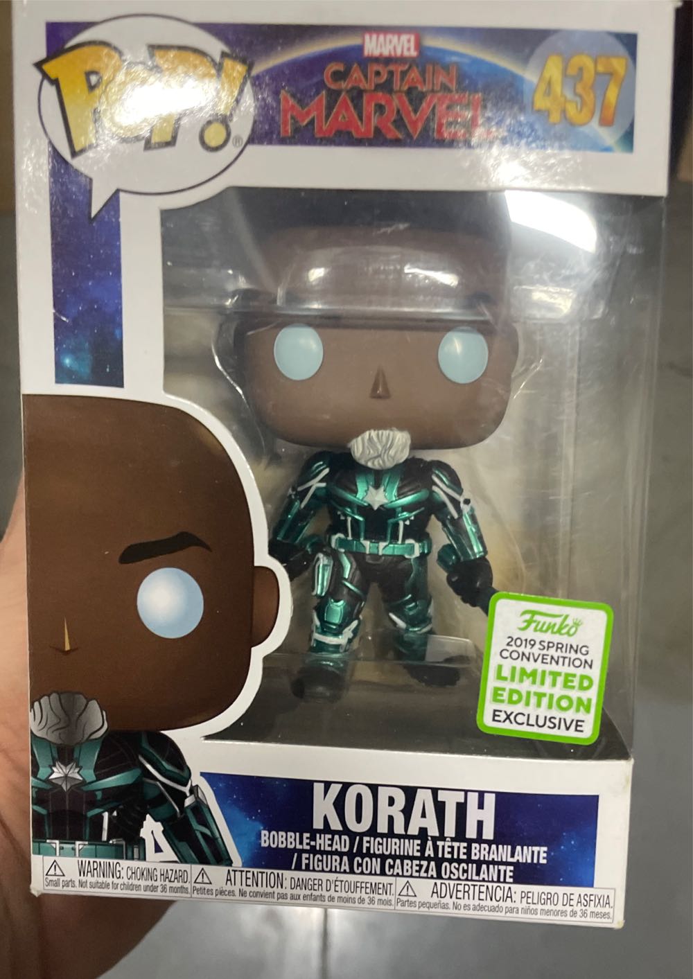 Korath “Captain Marvel” 437 - Funko action figure collectible [Barcode 889698372077] - Main Image 1