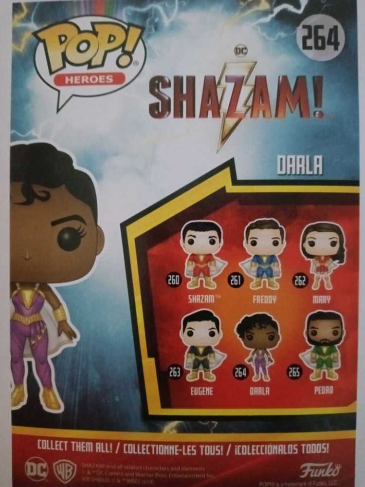 Shazam: Darla #264 - Funko (Shazam) action figure collectible [Barcode 889698368070] - Main Image 2