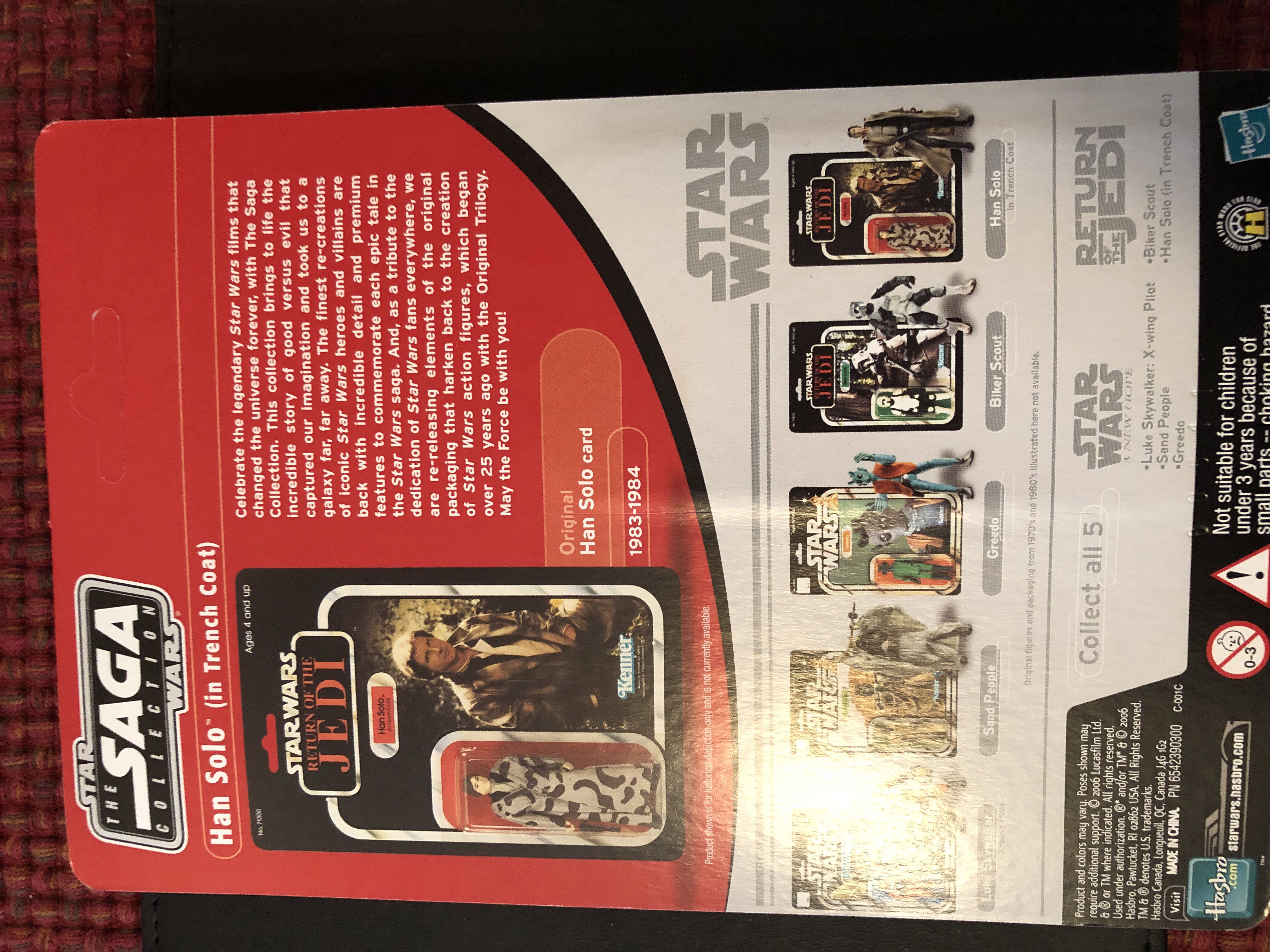 Han Solo Collection - Disney / Hasbro action figure collectible - Main Image 2