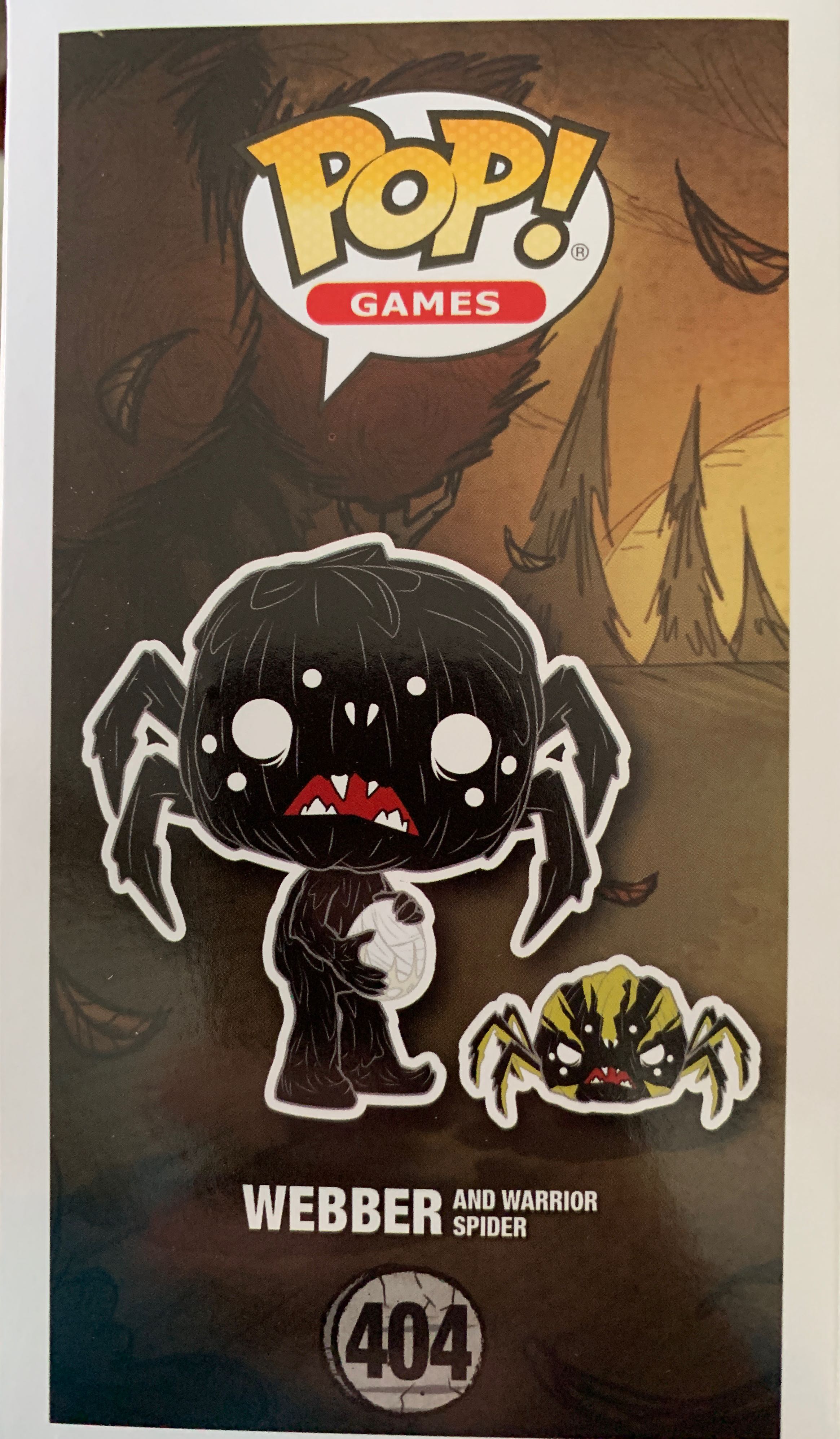 Don’t Starve Webber & Warrior Spider - Funko Pop action figure collectible [Barcode 889698346887] - Main Image 2