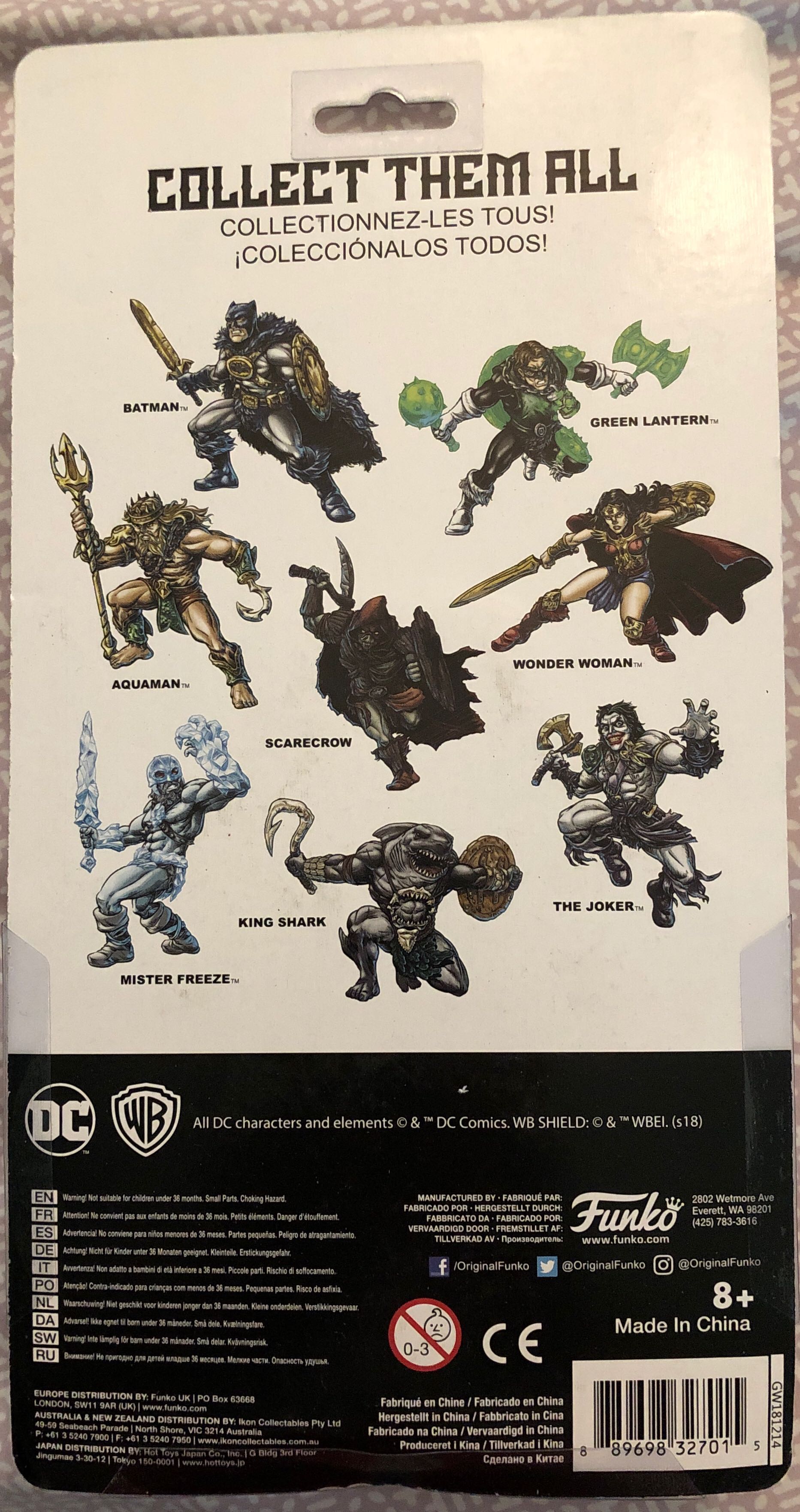 Mister Freeze [Primal Age] - Funko (DC Universe) action figure collectible [Barcode 889698327015] - Main Image 2