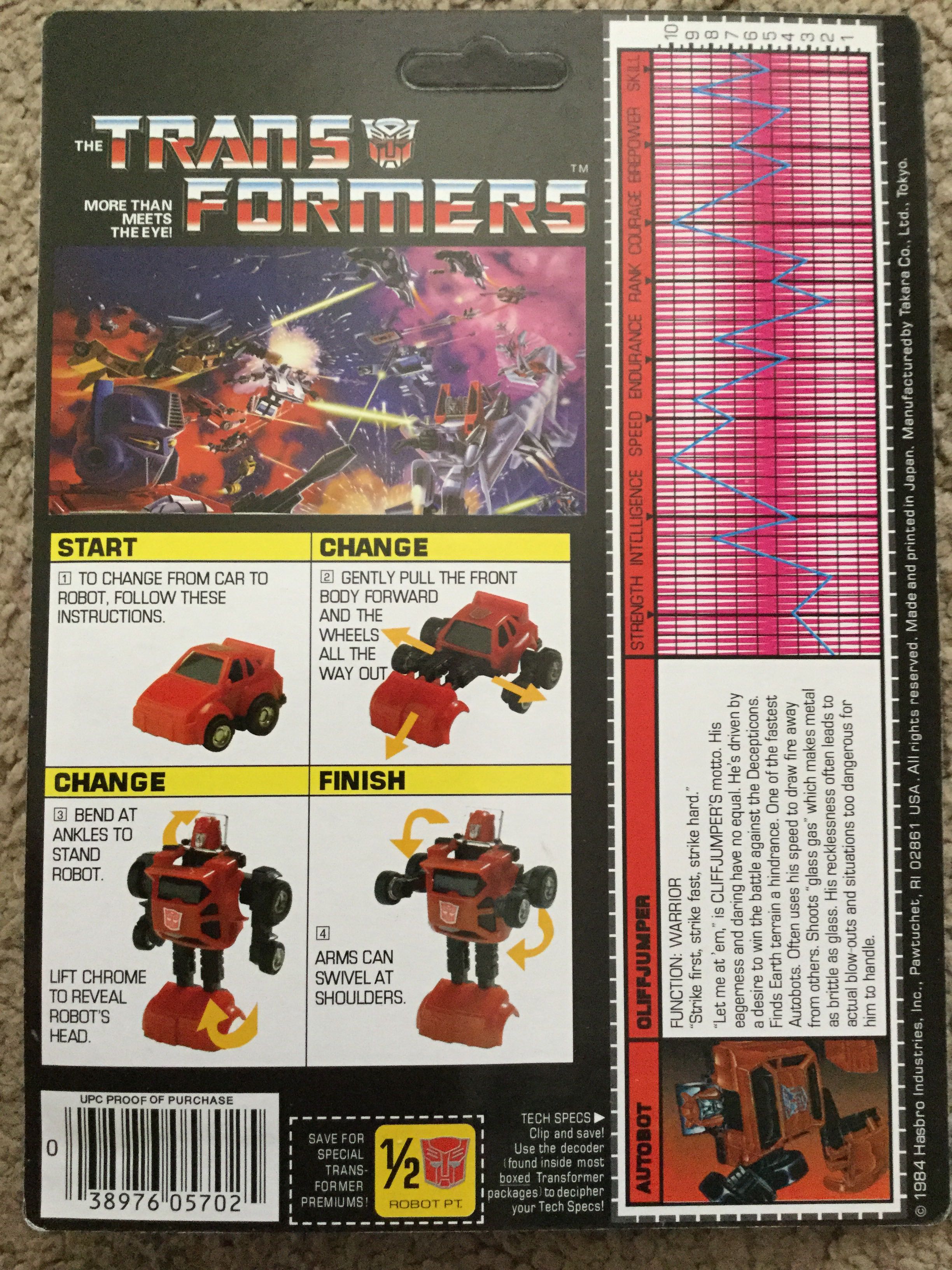 Cliffjumper (KO) - Unknown (The Transformers) action figure collectible [Barcode 038976057025] - Main Image 2