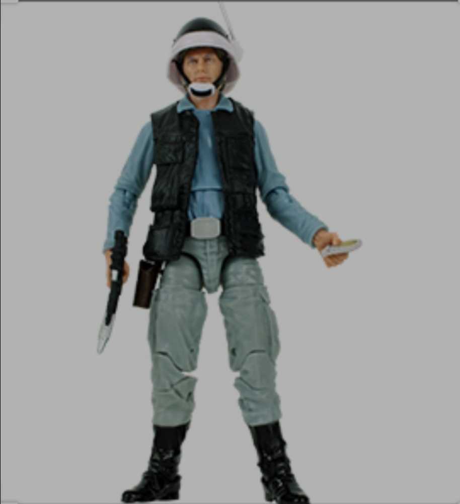 Rebel Trooper - Hasbro (Star Wars Black 6”) (Starwars Black 6 inch) action figure collectible [Barcode 630509683918] - Main Image 4