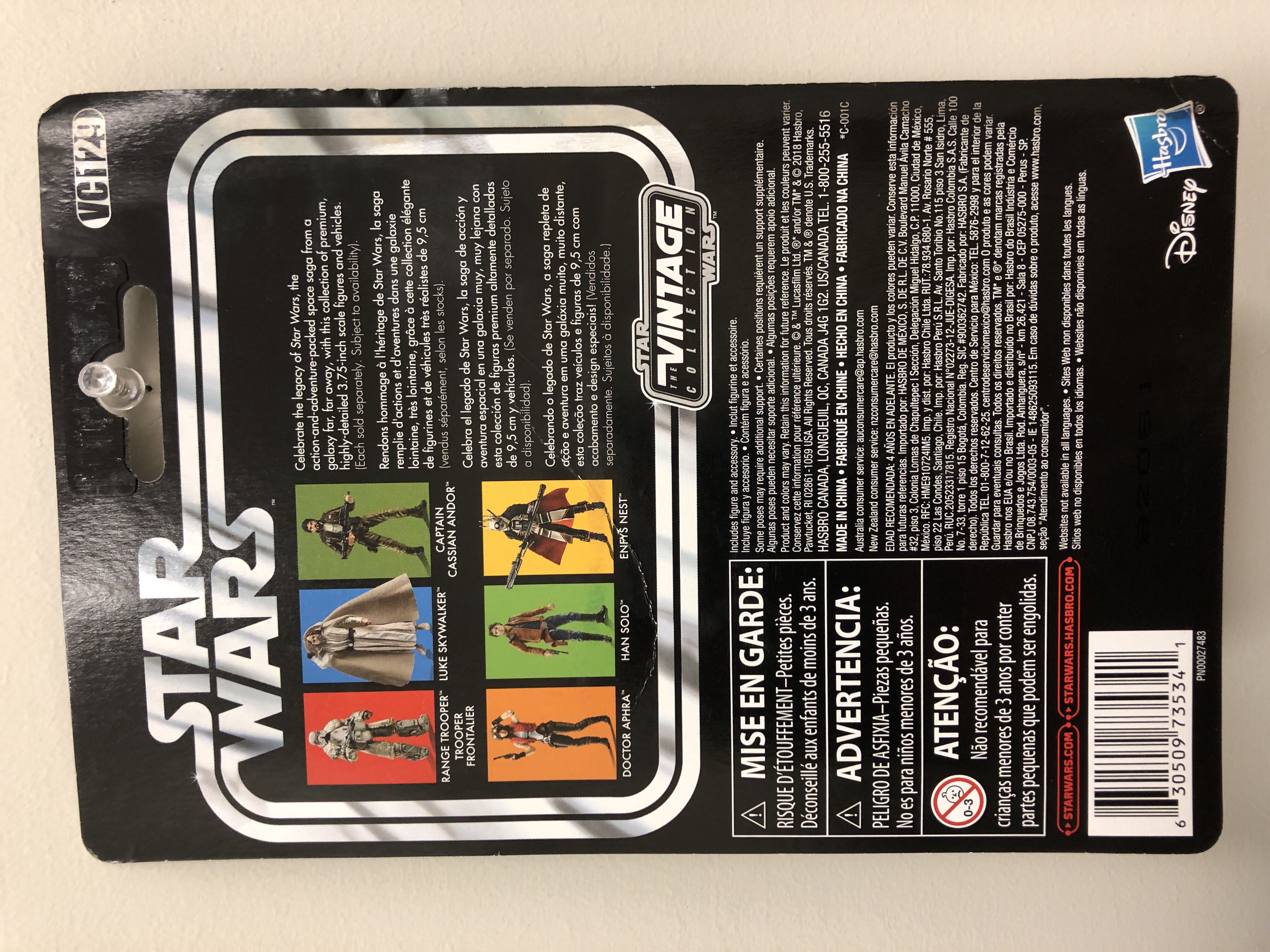 Doctor Aphra - Disney / Hasbro (Vintage Collection 3.75” 2018- Now) action figure collectible [Barcode 630509735341] - Main Image 2