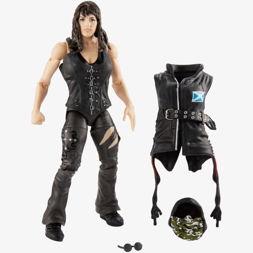 Mattel WWE Elite Collection Series 66 Nikki Cross Scarf On Chase (First Time In Line) - Mattel (WWE Elite Collection - Series 66) action figure collectible [Barcode 887961729825] - Main Image 3