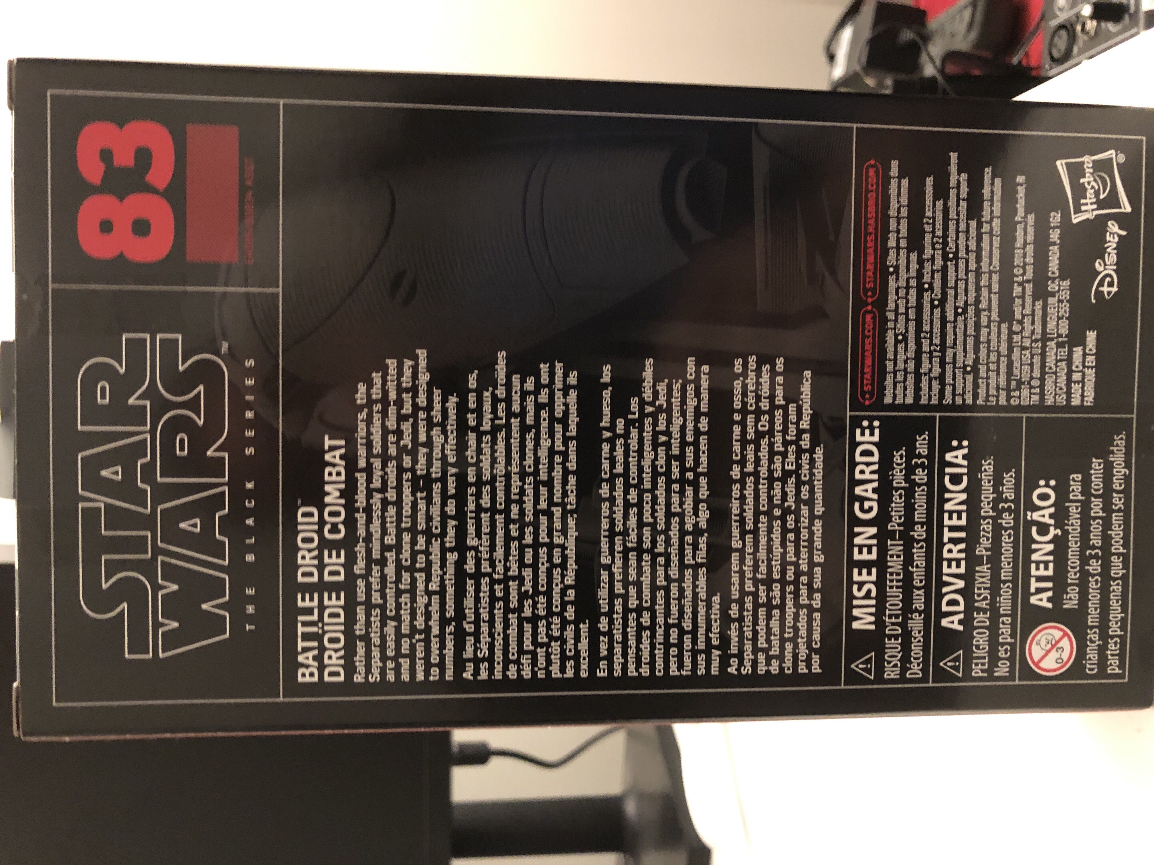 Battle Droid - Hasbro (Star Wars The Black Series) action figure collectible [Barcode 630509779840] - Main Image 2