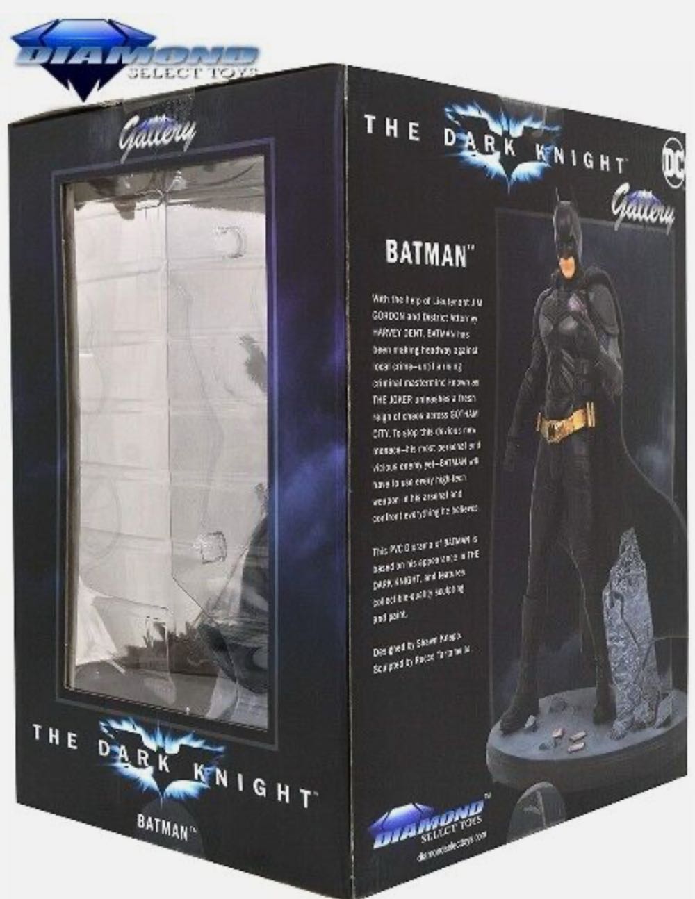 Batman: The Dark Knight - Diamond Select PVC Statue - Diamond Select Toys (The Dark Knight) action figure collectible [Barcode 699788831717] - Main Image 3