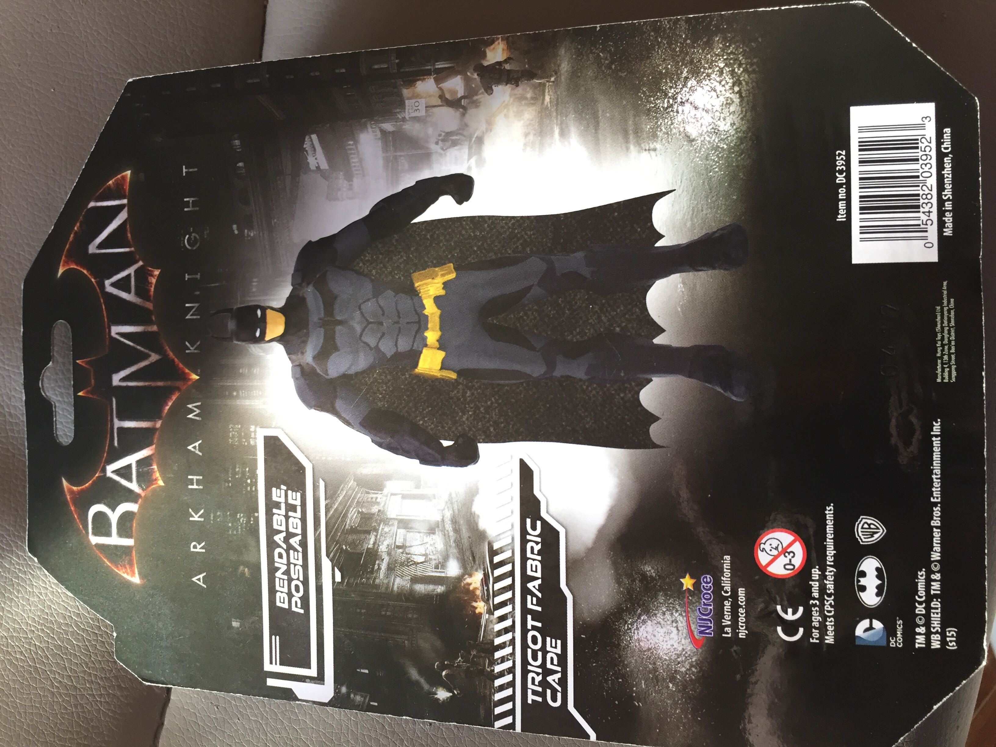 AK Batman Arkham Knight Bendable - Nj Croce (Batman Arkham Knight) action figure collectible [Barcode 054382039523] - Main Image 2