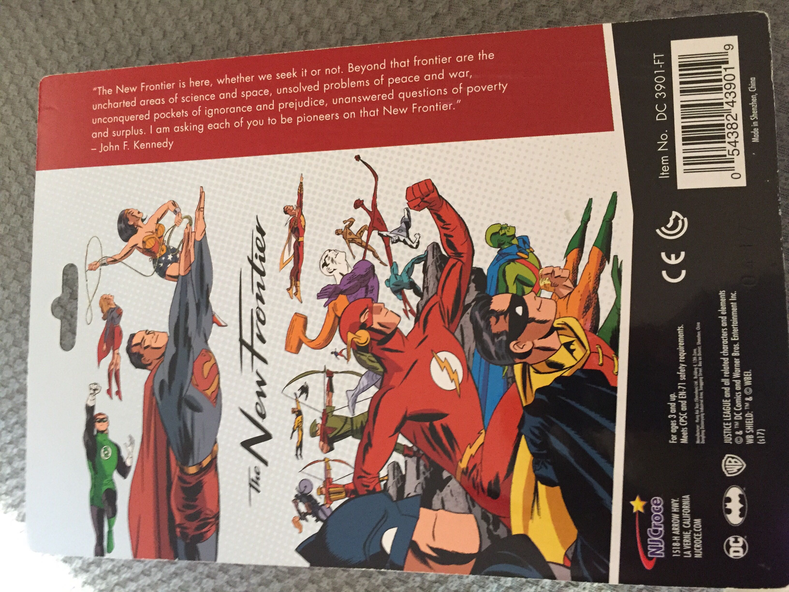 Justice League The New Frontier  - NJCroce action figure collectible [Barcode 054382439019] - Main Image 2