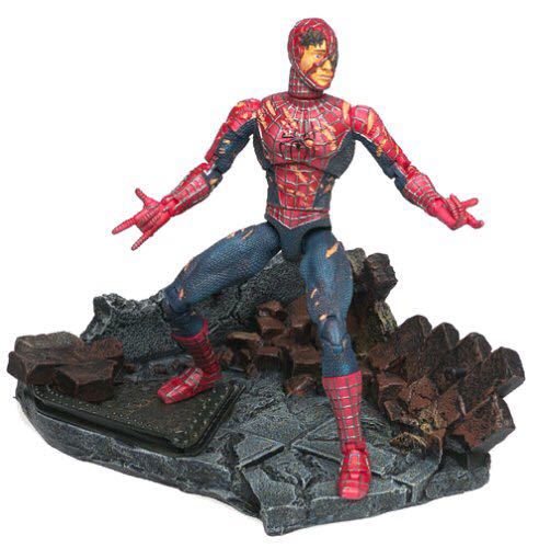 Spider-man Battle Ravaged - Toy Biz action figure collectible - Main Image 1