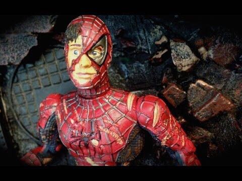 Spider-man Battle Ravaged - Toy Biz action figure collectible - Main Image 2