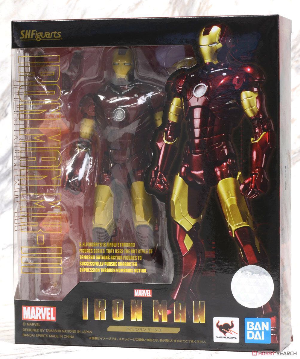 SH Figuarts Iron Man Mark 3 - Bandai action figure collectible - Main Image 2