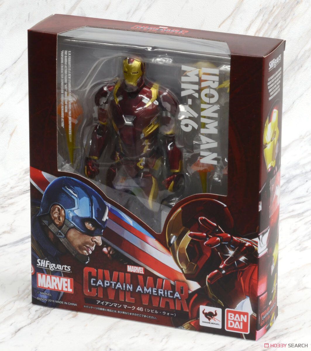 SH Figuarts Iron Man Mark 46 - Bandai action figure collectible - Main Image 2