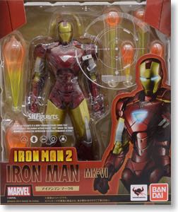 SH Figuarts Iron Man Mark 6 - Bandai action figure collectible - Main Image 2