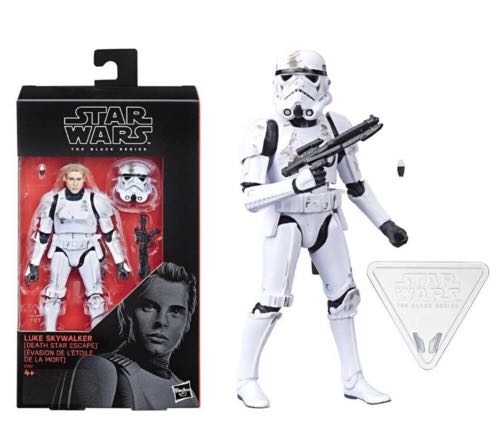 TBS3 6” Luke Skywalker (Death Star Escape) - Hasboro (Star Wars Black Series) action figure collectible [Barcode 630509772124] - Main Image 2