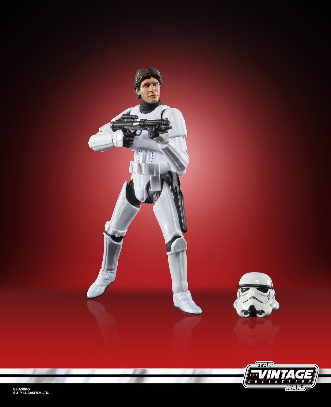 Han Solo Stormtrooper - Star Wars Vintage Collection - Hasbro (Star Wars) action figure collectible [Barcode 630509772186] - Main Image 3