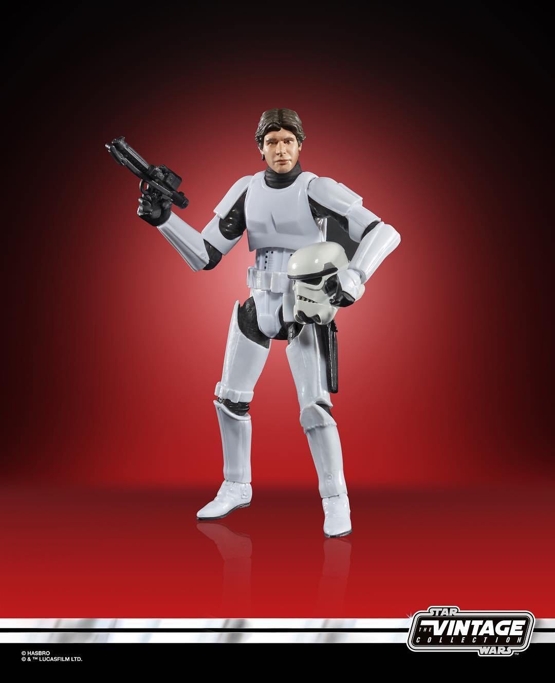 Han Solo Stormtrooper - Star Wars Vintage Collection - Hasbro (Star Wars) action figure collectible [Barcode 630509772186] - Main Image 4