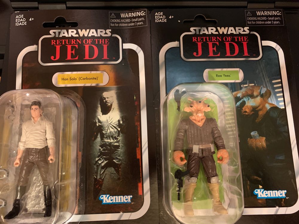 Jabba’s Palace Adventure Set Playset (Han Solo in Carbonite & Ree-Yees) - Hasbro (Return Of The Jedi) action figure collectible [Barcode 630509792573] - Main Image 3