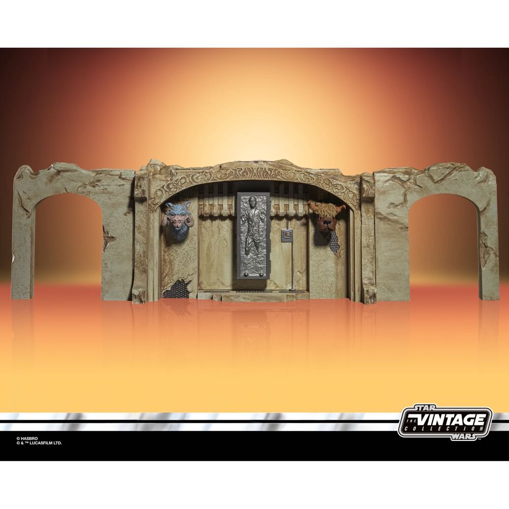 Jabba’s Palace Adventure Set Playset (Han Solo in Carbonite & Ree-Yees) - Hasbro (Return Of The Jedi) action figure collectible [Barcode 630509792573] - Main Image 4