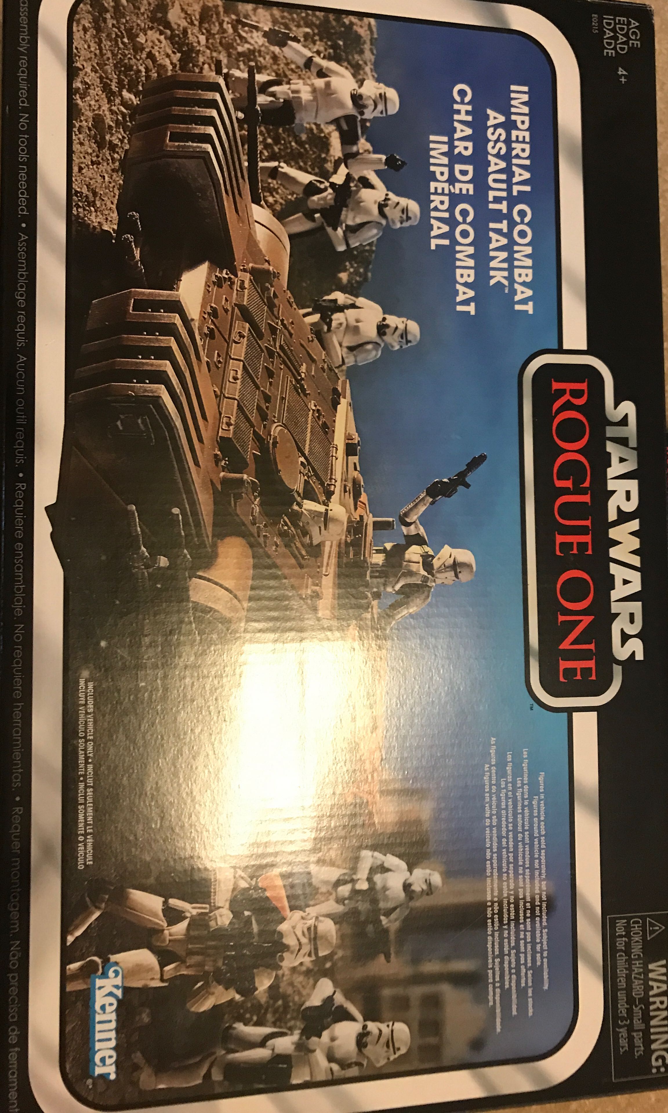Star Wars Rogue One Imperial Combat Assault Tank - Hasbo / Kenner action figure collectible [Barcode 630509671120] - Main Image 1