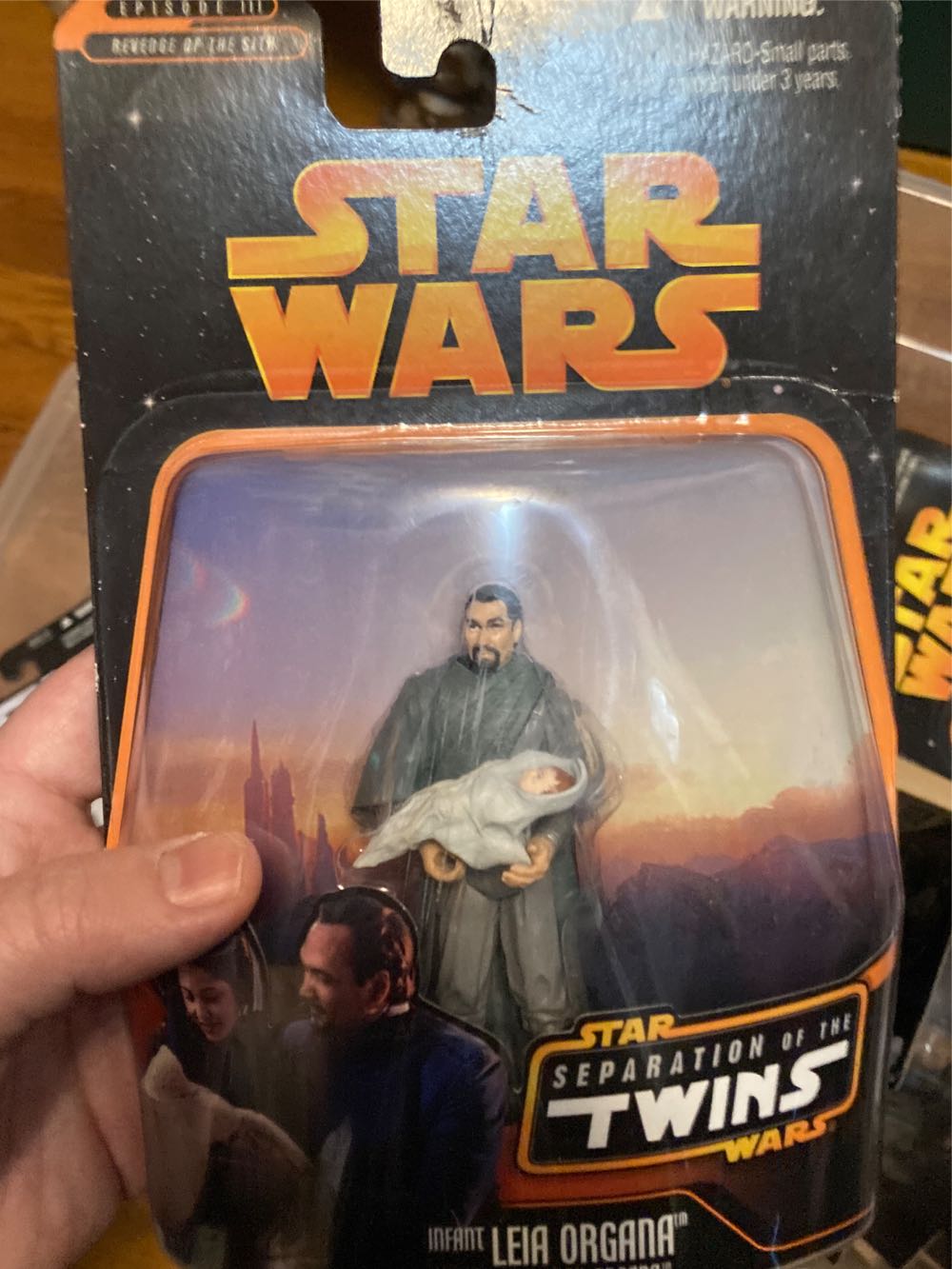 Infant Leia Organa with Bail Organa - Hasbro (Star Wars - Separation Of The Twins) action figure collectible [Barcode 653569128250] - Main Image 3