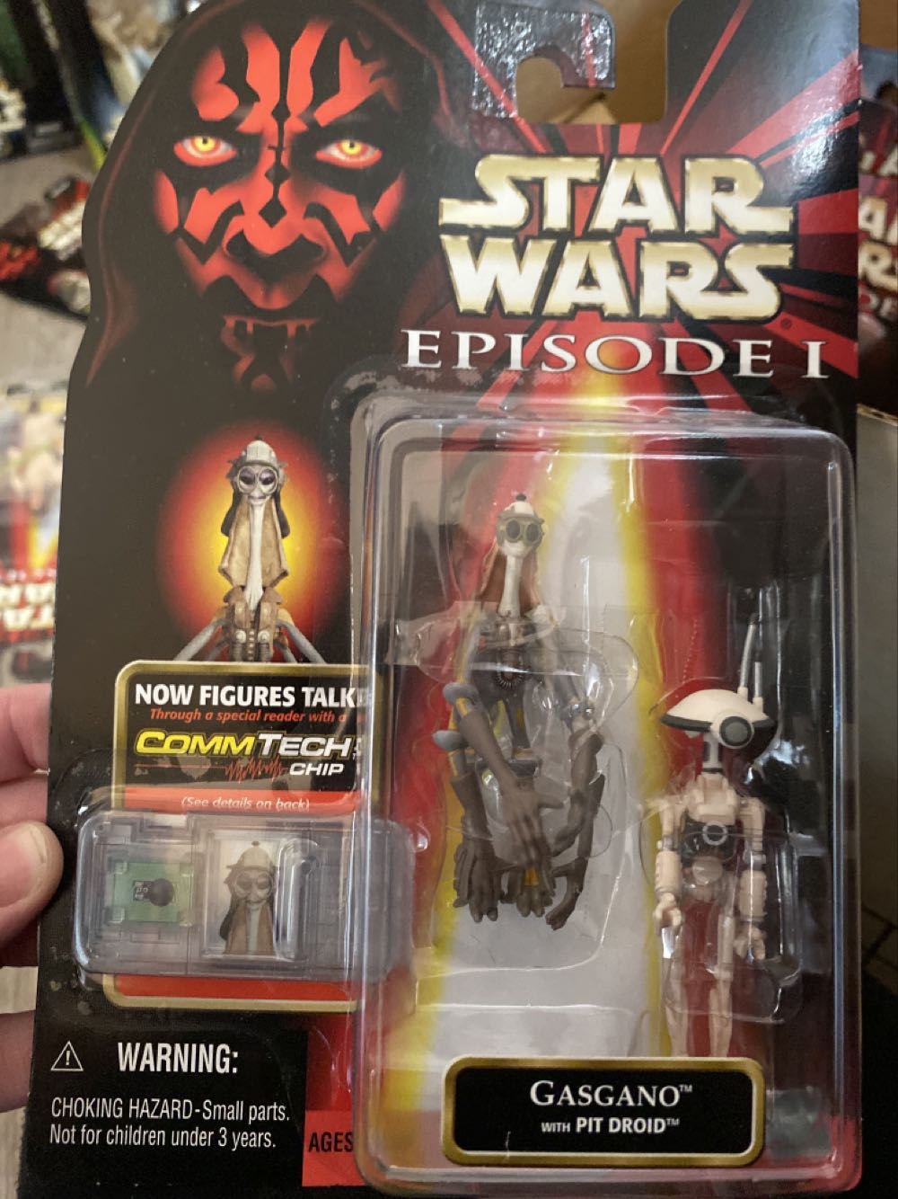 Gasgano - Hasbro (Star Wars: Phantom Menance Episode 1) action figure collectible [Barcode 076281841168] - Main Image 4