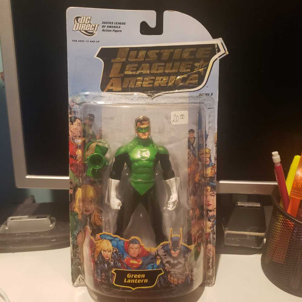 Green Lantern™ - DC Direct (Justice League Of America) action figure collectible [Barcode 761941275703] - Main Image 2