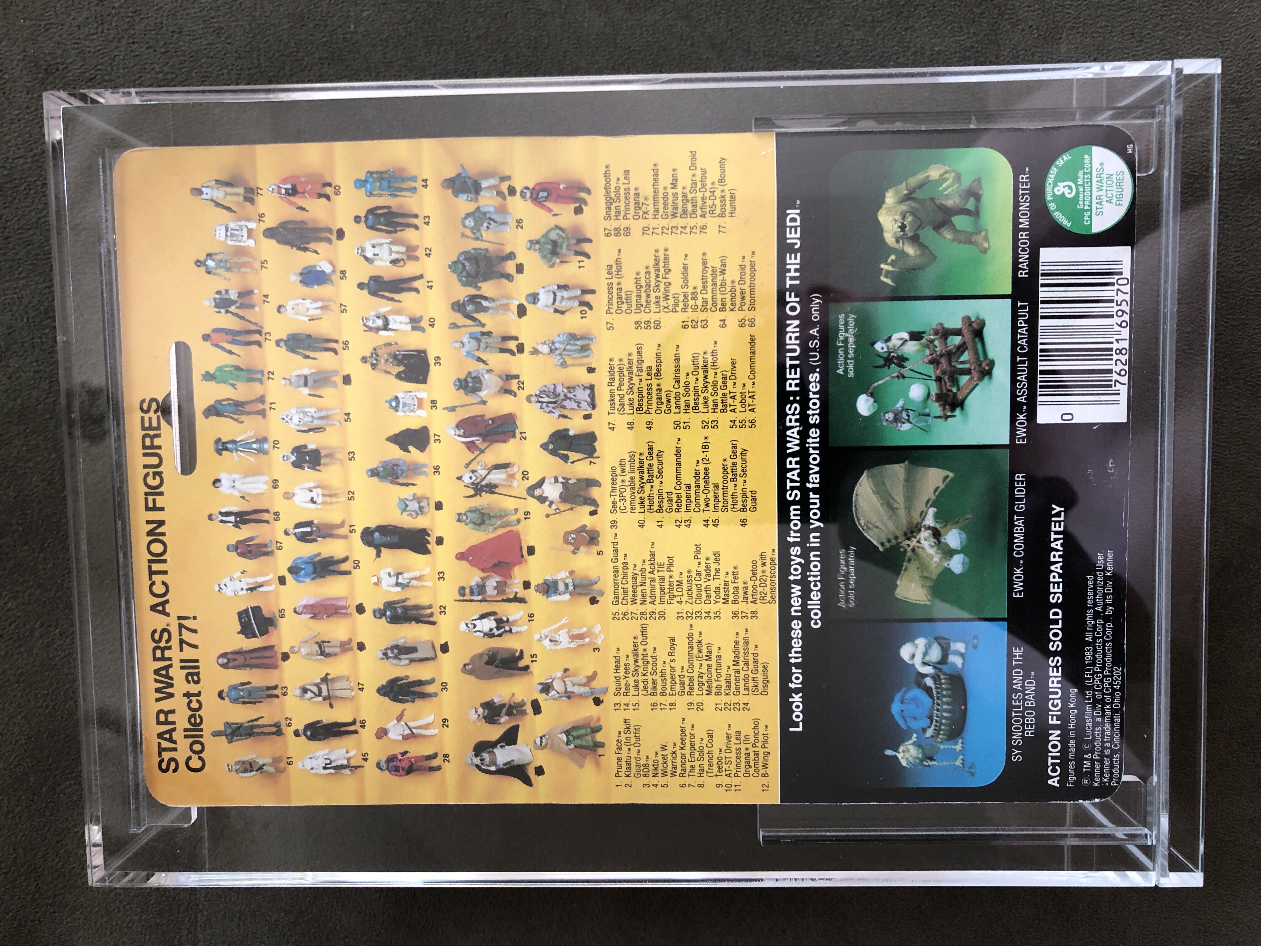 Original Vintage Return Of The Jedi - Kenner action figure collectible - Main Image 2