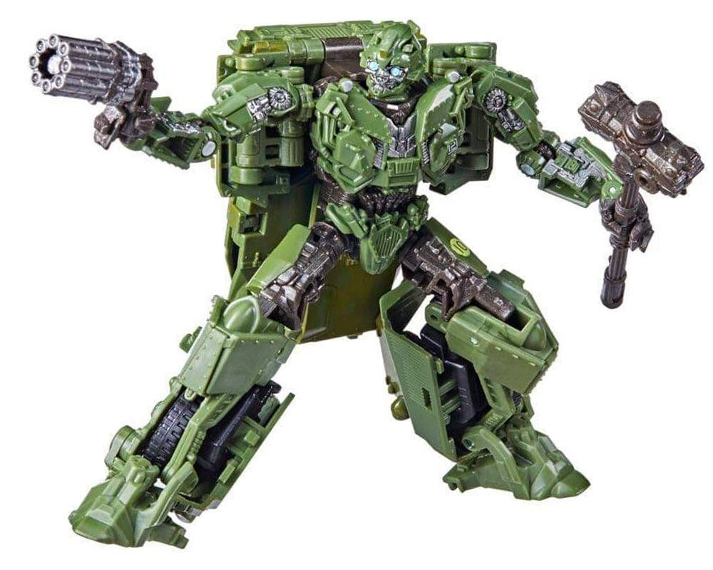 Bumblebee WWII #26 (Autobot) - Hasbro (Transformers Deluxe Class) action figure collectible [Barcode 630509774227] - Main Image 2