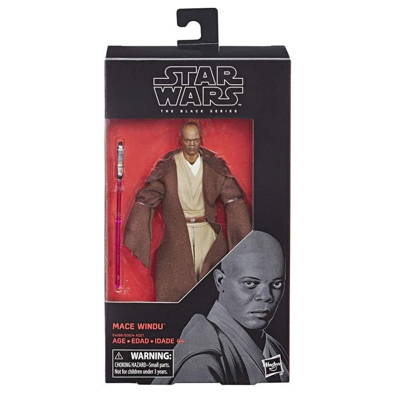 #82 Mace Windu - Hasbro (Star Wars: Episode II - Attack Of The Clones) action figure collectible [Barcode 630509779857] - Main Image 3