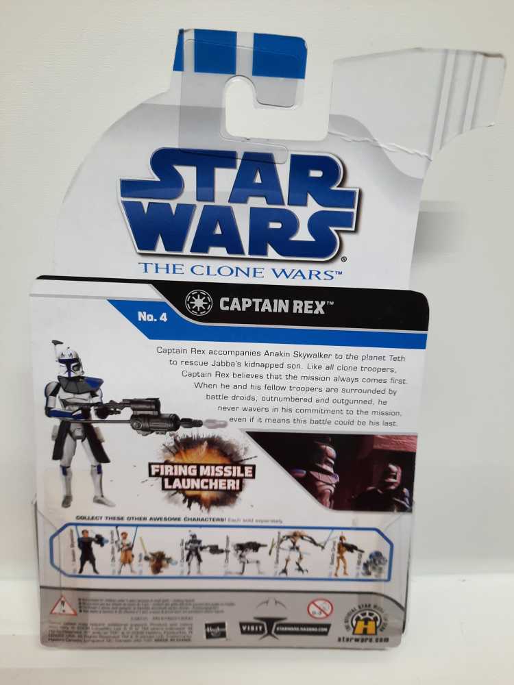 Captain Rex & 501st Trooper Legion - Hasbro (The Clone Wars (Blue)) action figure collectible [Barcode 653569325819] - Main Image 2