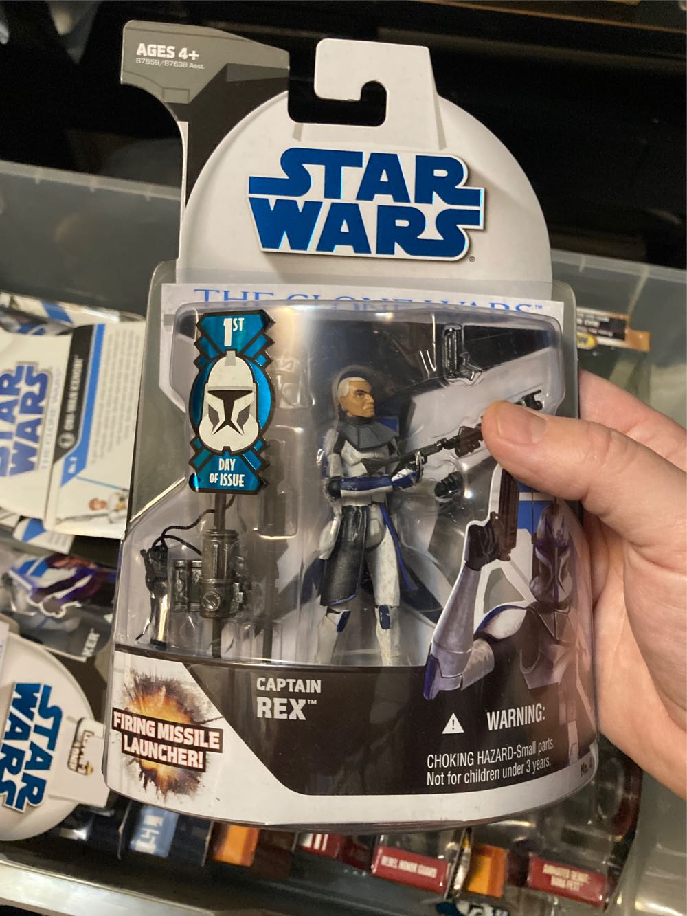 Captain Rex & 501st Trooper Legion - Hasbro (The Clone Wars (Blue)) action figure collectible [Barcode 653569325819] - Main Image 4