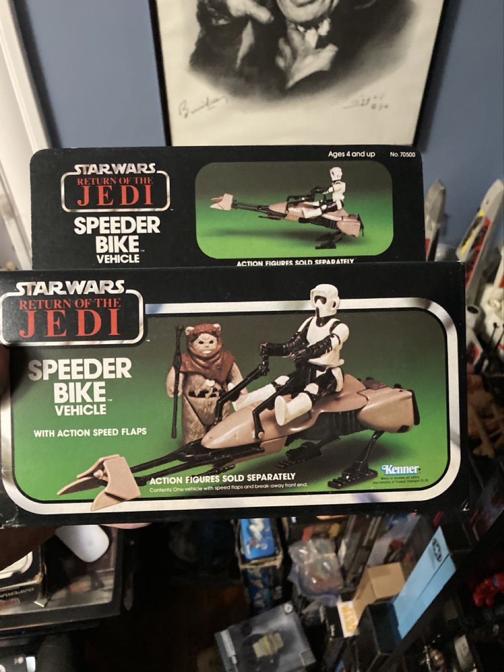 Kenner - Speeder Bike - Kenner (Star Wars) action figure collectible [Barcode 076281705002] - Main Image 4